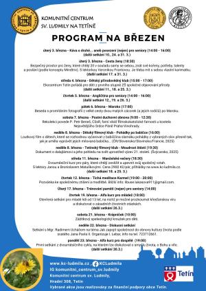 Program na Březen 2026