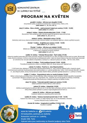 KC program květen