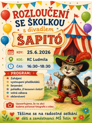 Rozloučení se školkou