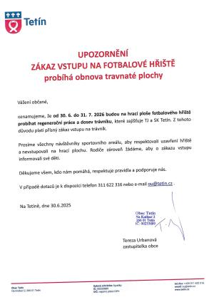 Upozornění